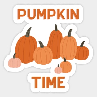 Pumpkin Time Sticker